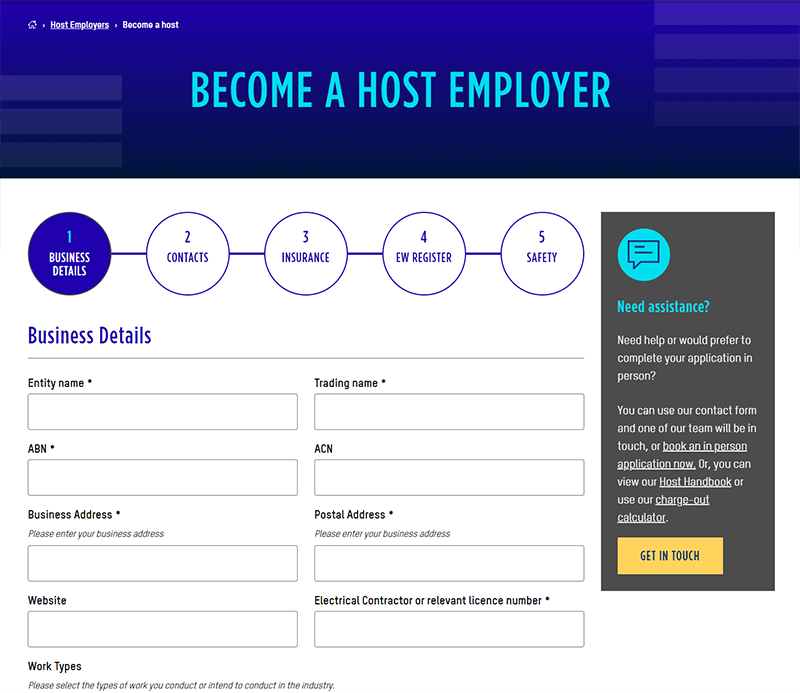 Egt Become A Host Employer