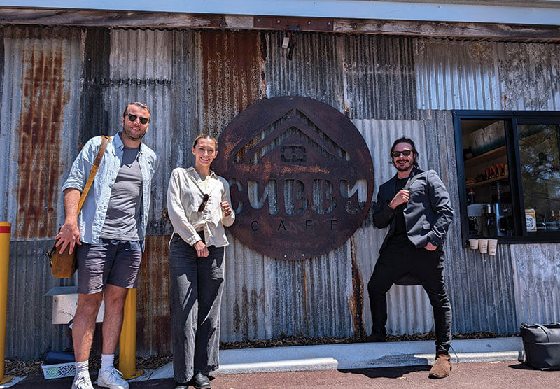 The Lemonade Digital team at Cubby Cafe